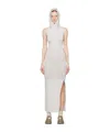 Post Archive Faction (paf) Gray 6.0 Right Midi Dress