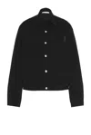 Post Archive Faction (paf) Navy 8.0 Right Denim Jacket In Black