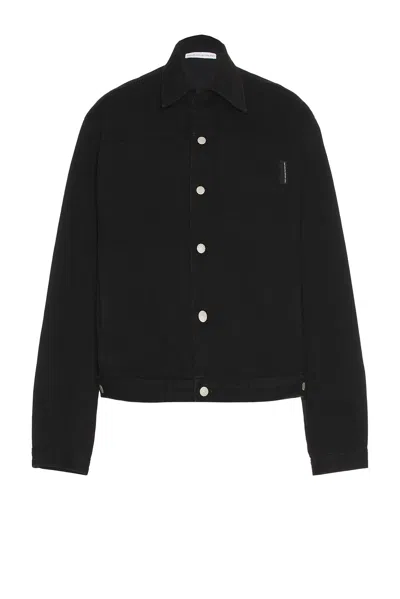 Post Archive Faction (paf) 8.0 Denim Jacket Right In Black