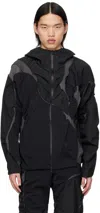 Post Archive Faction (paf) Black 6.0 Technical Left Jacket In Black