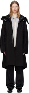 Post Archive Faction (paf) Black 8.0 Center Rain Coat In Black