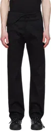 Post Archive Faction (paf) Black 8.0 Right Technical Trousers In Black