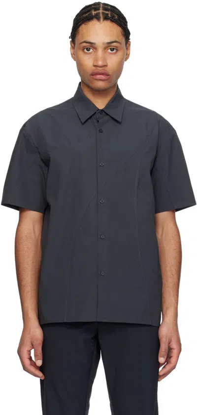 Post Archive Faction (paf) Gray 6.0 Center Shirt In Charcoal