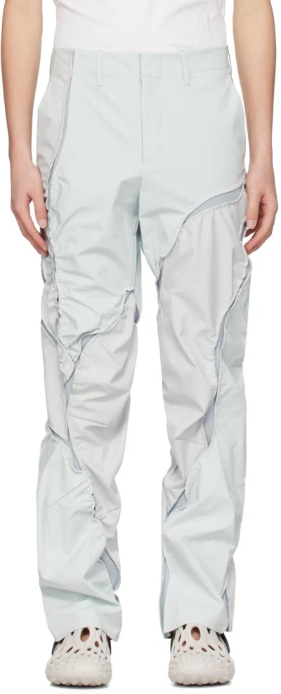 Post Archive Faction (paf) Gray 6.0 Technical Left Trousers In Ice