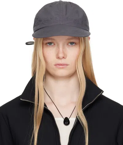 Post Archive Faction (paf) Gray 8.0 Logo Right Cap In Gry Charcoal
