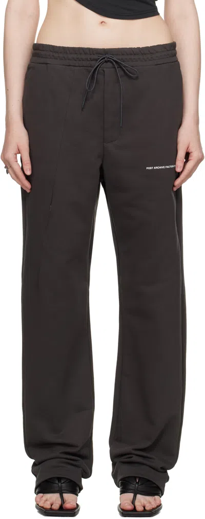 Post Archive Faction (paf) Gray 8.0 Right Lounge Pants In Gry Charcoal
