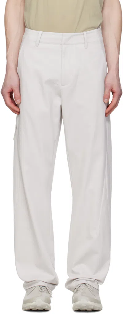 Post Archive Faction (paf) Gray 8.0 Right Trousers In Light Grey