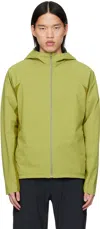 Post Archive Faction (paf) Green 6.0 Technical Right Jacket In Matcha