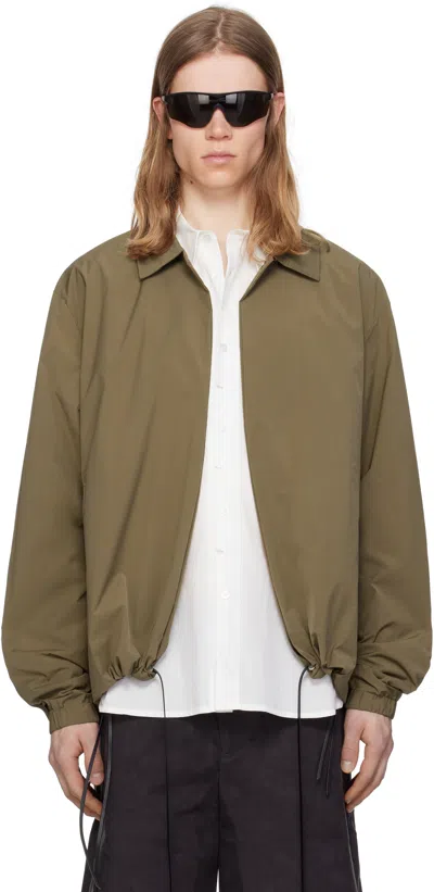 Post Archive Faction (paf) Khaki 8.0 Right Coach Jacket In Brown