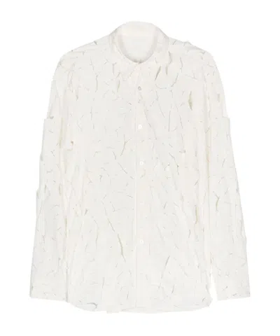 POST ARCHIVE FACTION (PAF) CUT-OUT DETAIL LONG-SLEEVE SHIRT