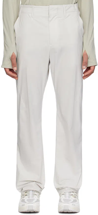 Post Archive Faction (paf) Off-white 6.0 Right Technical Trousers In Ivory