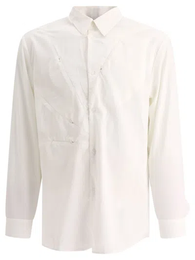 Post Archive Faction (paf) "5.1 Center" Shirt In White