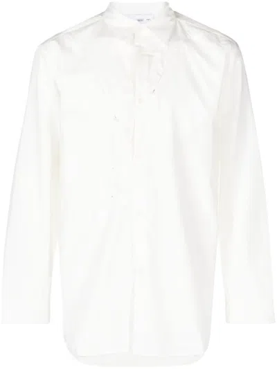 Post Archive Faction (paf) Men's 5.1 Long Sleeve Center (white) Shirt | Size Small | 51tscwhite