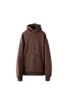 Post Archive Faction (paf) 8.0 Hoodie Center Brown In Brown