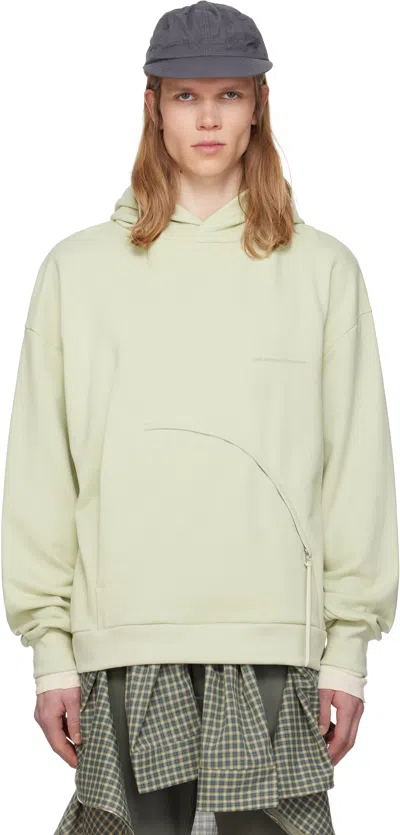 Post Archive Faction (paf) Yellow 8.0 Center Hoodie In Light Yellow
