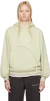 Post Archive Faction (paf) Yellow 8.0 Center Hoodie In Yellow