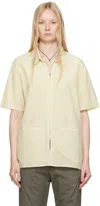 Post Archive Faction (paf) Yellow 8.0 Right Half Shirt In Neutral