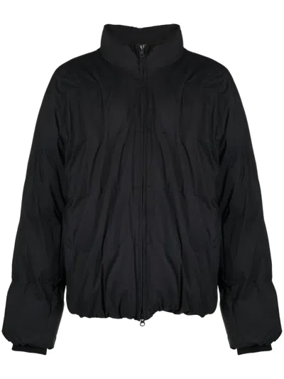 Post Archive Faction 4.0+ Down Right Zip-up Padded Jacket In Black