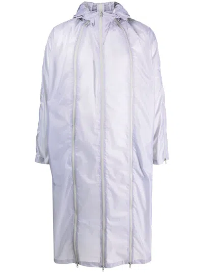 Post Archive Faction 5.0 Coat Center Zip-up Coat In Grey