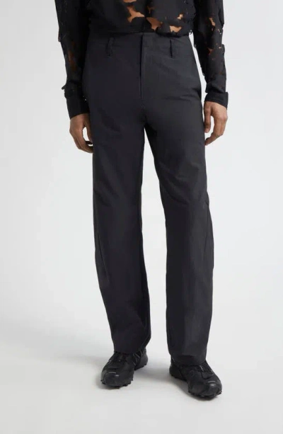 Post Archive Faction 6.0 Nylon Blend Trousers Right In Black