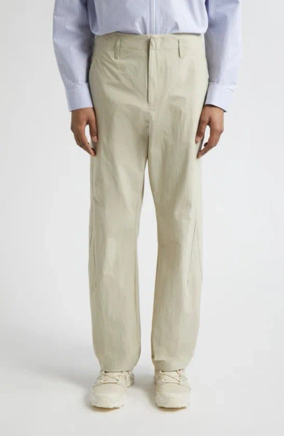 Post Archive Faction 6.0 Nylon Blend Trousers Right In Ivory