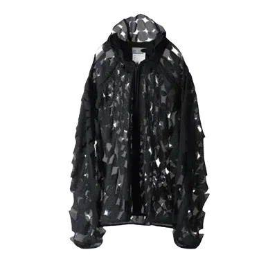 Pre-owned Post Archive Faction 6.0 Hoodie Left 'black' | Men's Size M