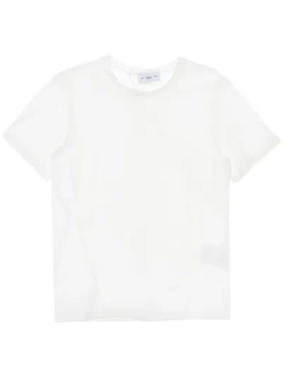 Post Archive Faction 6.0 Paneled Cotton T-shirt In 白色