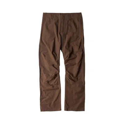 Pre-owned Post Archive Faction 7.0 Trousers Right 'brown' | Men's Size S