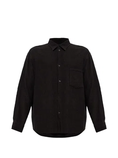 Post Archive Faction Chest-pocket Shirt In Black