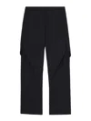 Post Archive Faction Layered Mid-rise Trousers In Negro