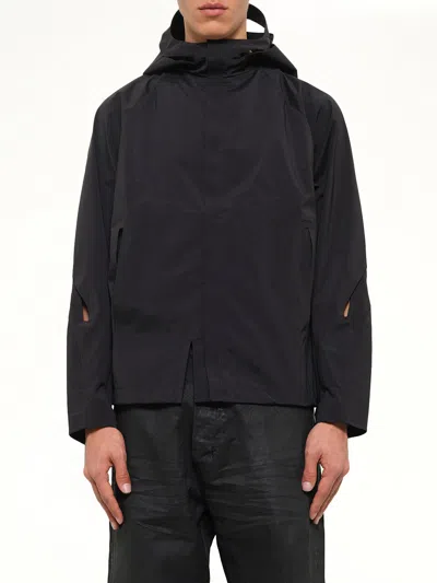 Post Archive Faction Cut Out Technical Jacket (2026) In Black