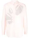 Post Archive Faction Decorative-zip Detailing Shirt
