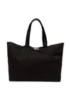 Post Archive Faction Logo-detail Tote Bag In Black