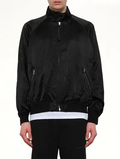 Post Archive Faction Opening Bomber Jacket In Black