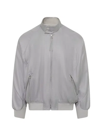 Post Archive Faction Opening Bomber Jacket In Gray