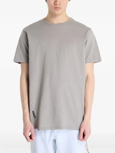 Post Archive Faction Oversized Crew-neck T-shirt In Gray