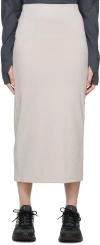 Post Archive Faction (paf) Beige 5.0 Center Midi Skirt In 21741866 Ivory