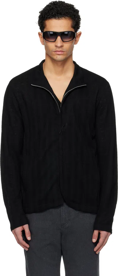 Post Archive Faction (paf) Black Archive Track Jacket In Multi