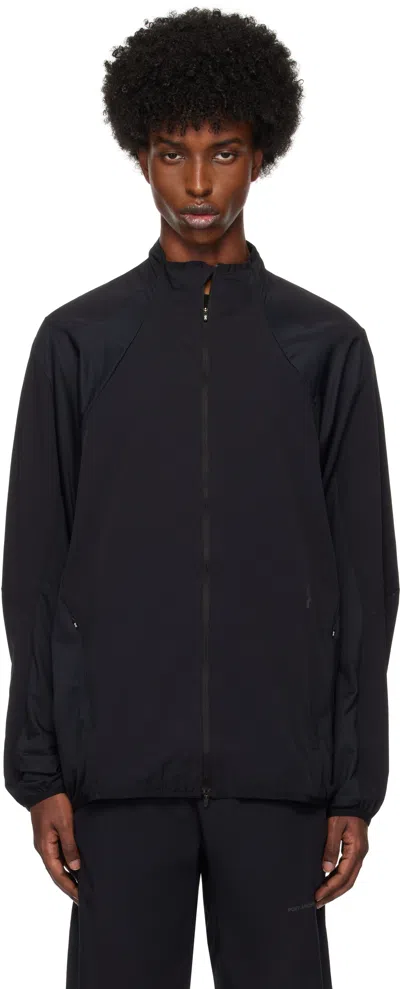 Post Archive Faction (paf) Black On Edition Breaker Jacket