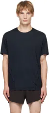 Post Archive Faction (paf) Black On Edition Running T-shirt In Black