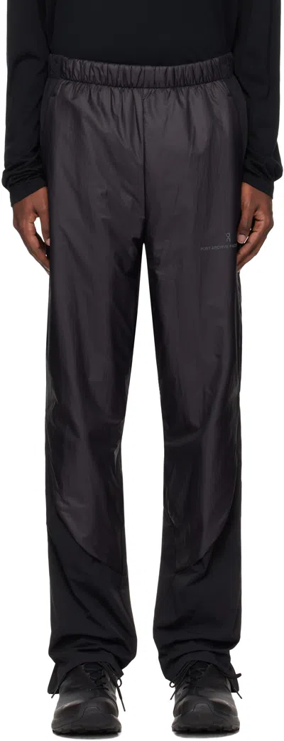 Post Archive Faction (paf) Black On Edition Zero Trousers