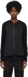 Post Archive Faction (paf) Stitchable Hooded Sweatshirt In Black