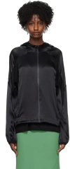 Post Archive Faction (paf) Stitchable Hooded Casual Jacket In Black