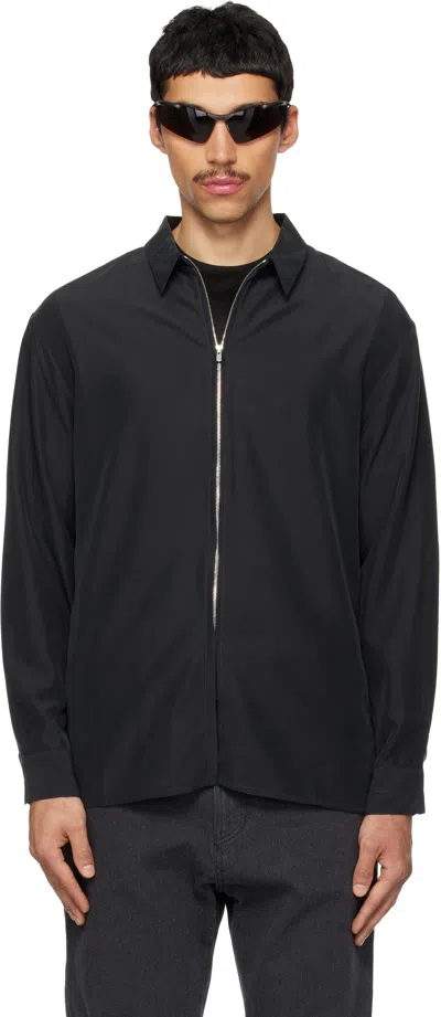 Post Archive Faction (paf) Black Zip Archive Shirt