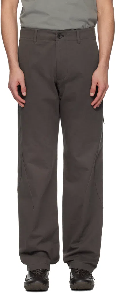 Post Archive Faction (paf) Brown Archive Stream Trousers