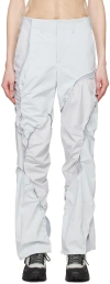 Post Archive Faction (paf) 6.0 Technical Left Trousers In Blue
