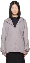 Post Archive Faction (paf) Gray On Edition Running Jacket In Zinc