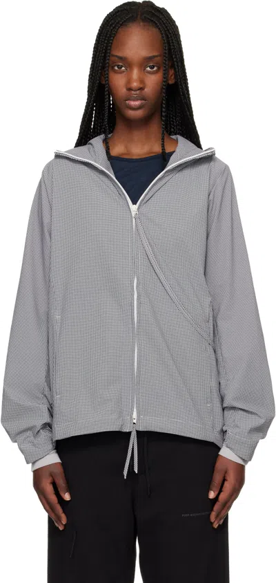 Post Archive Faction (paf) Gray Opening Jacket In Black