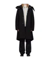 Post Archive Faction (paf) Black 8.0 Center Rain Coat In Black
