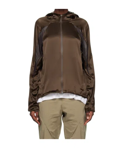 POST ARCHIVE FACTION (PAF) HOODIE PATCHWORK CASUAL JACKET